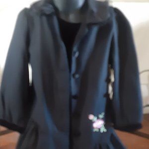 Little Bitty 2 Piece Dress & Coat Set Plus Hat